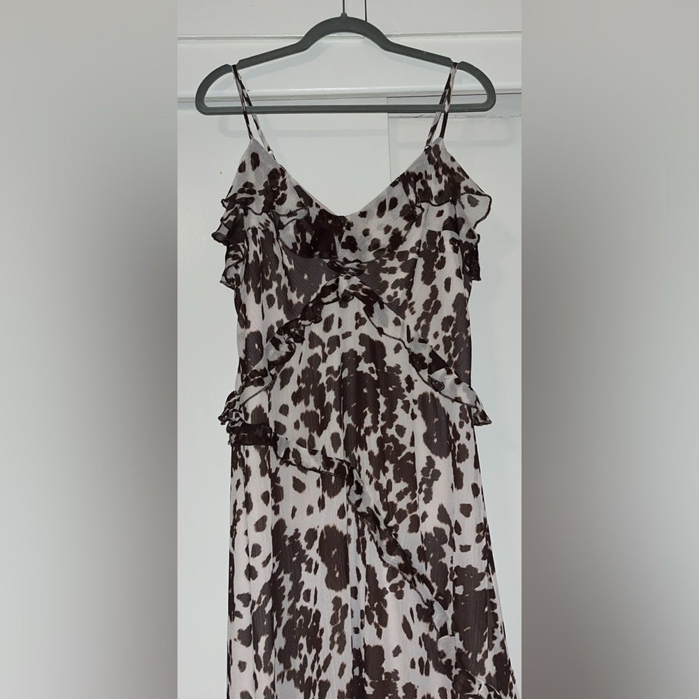 Topshop dress animal print